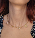 Pink Paisley - Necklace